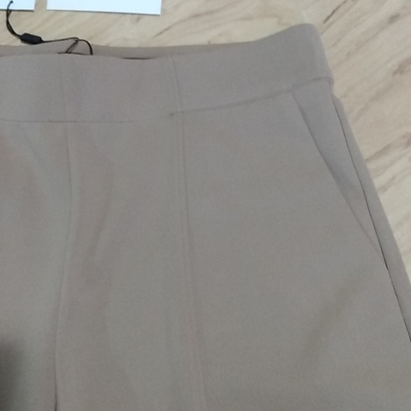 H Halston Wide Leg Trouser Pants Desert Camel M - Picture 5 of 14